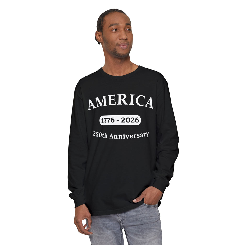 America 1776-2026 250th Anniversary Long Sleeve T-Shirt