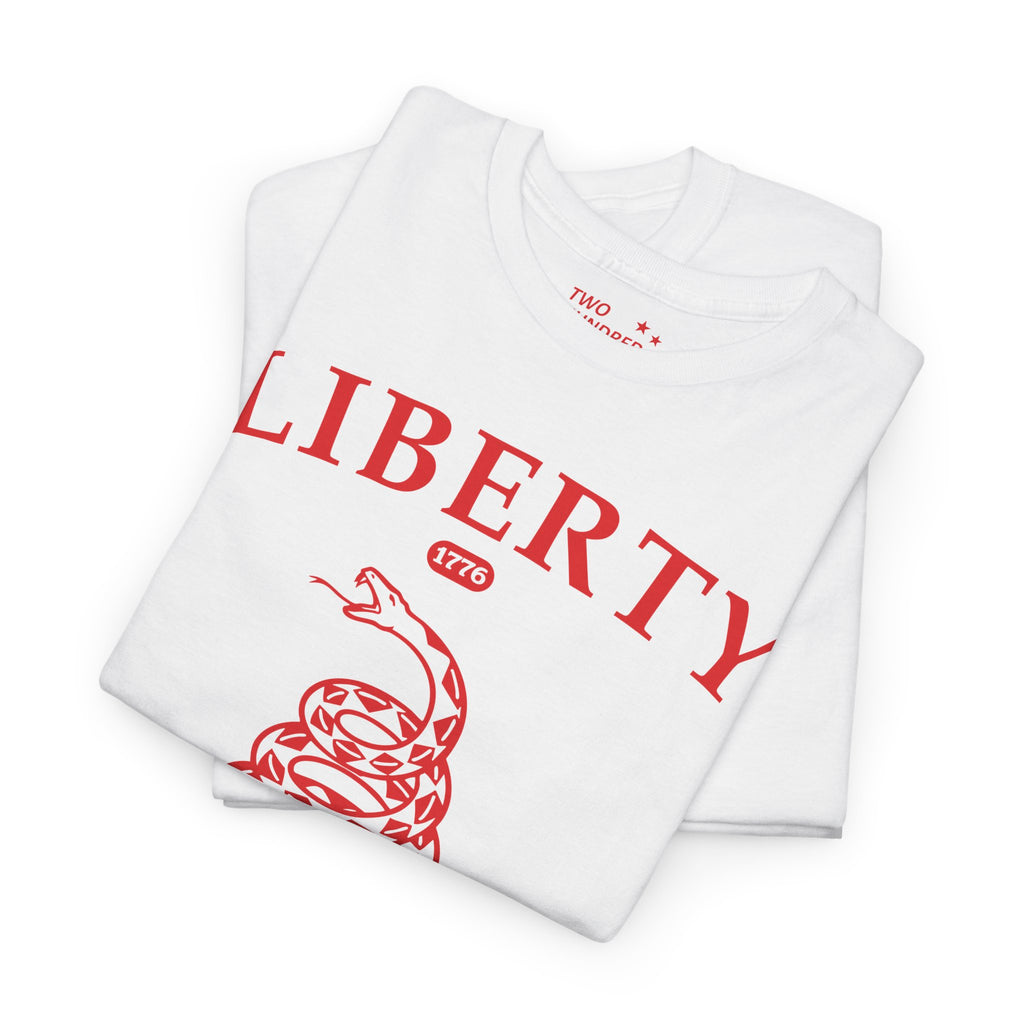 Liberty "Don't Tread on Me" Heavy Tee — Patriotic USA Anniversary T-Shirt