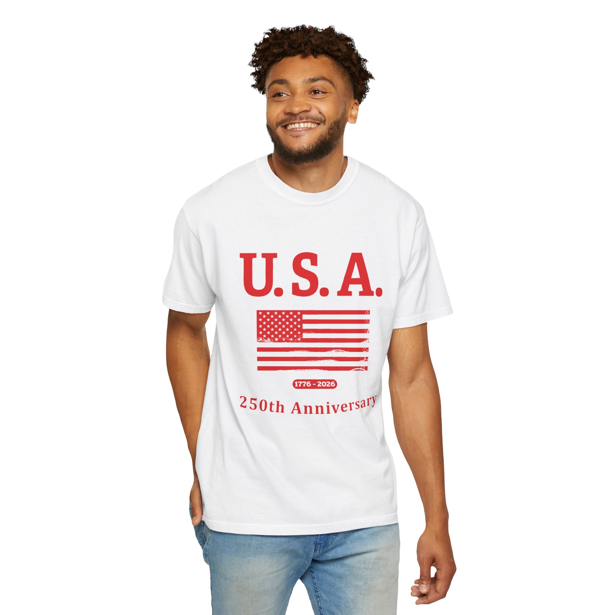 USA 1776 Distressed Flag Unisex T-shirt
