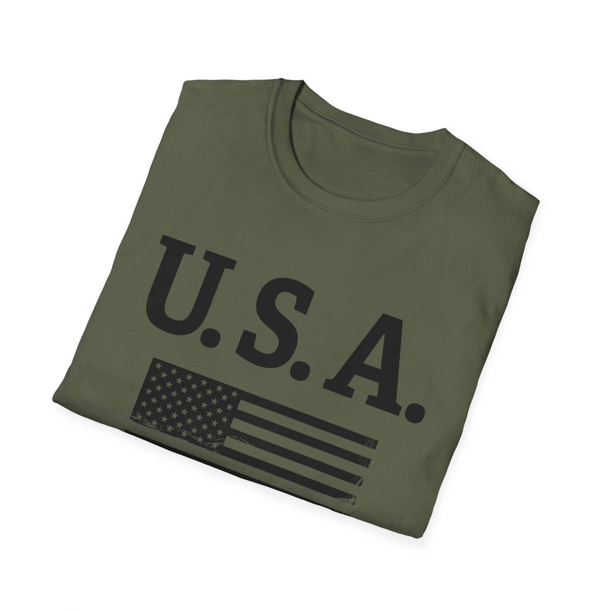 USA 250th Anniversary Soft Style T-Shirt — Patriotic American Flag Tee