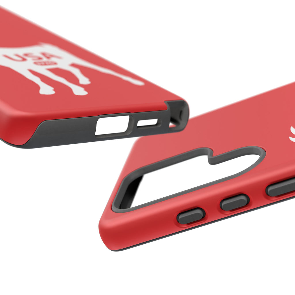 USA GOAT Phone Case — Patriotic 1776 Red Protective Case