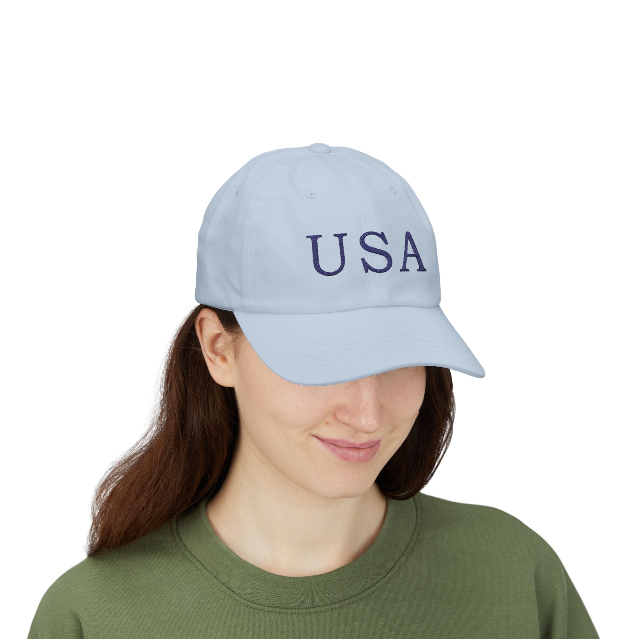 USA Embroidered Dad Cap