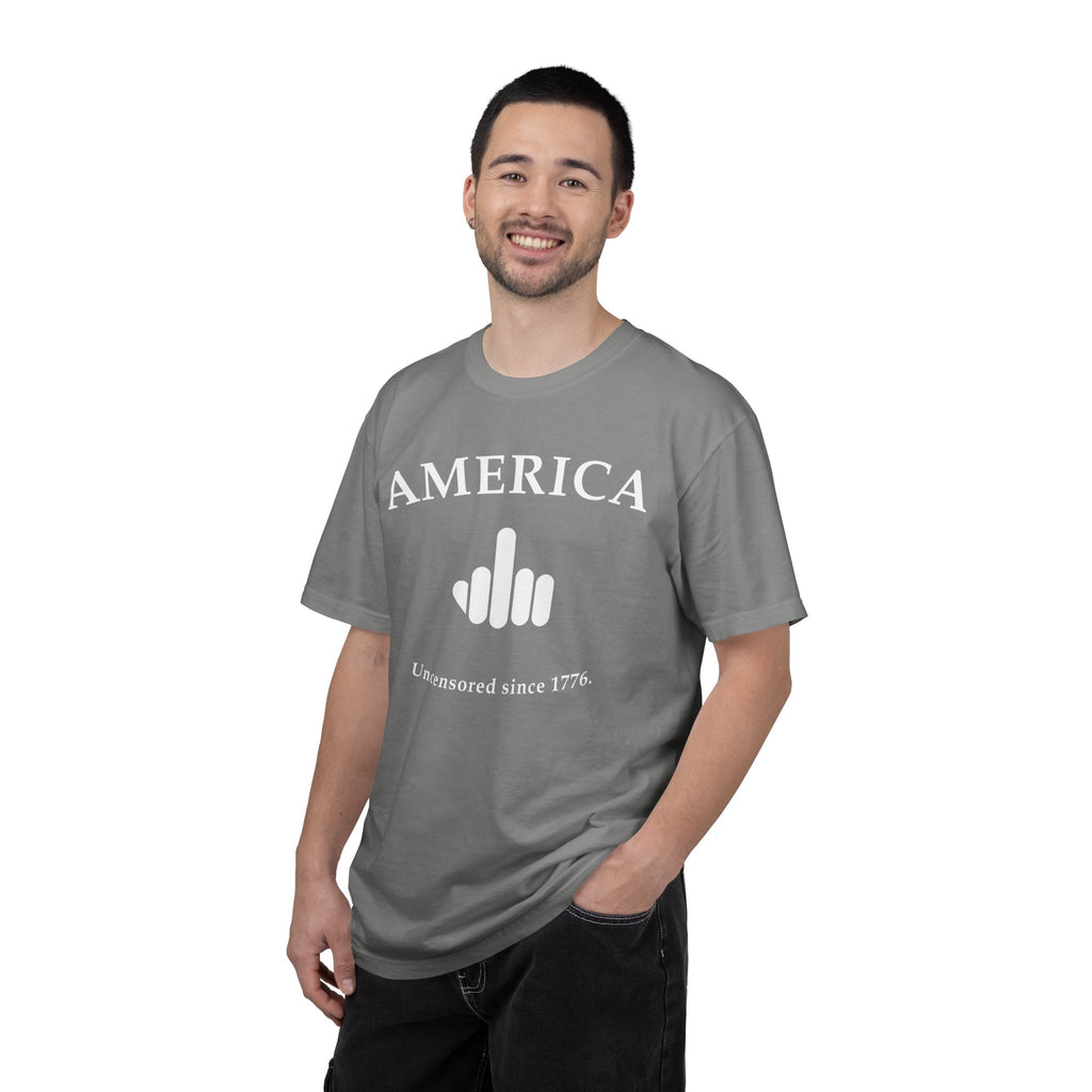 America 1776 Middle Finger Unisex T-shirt