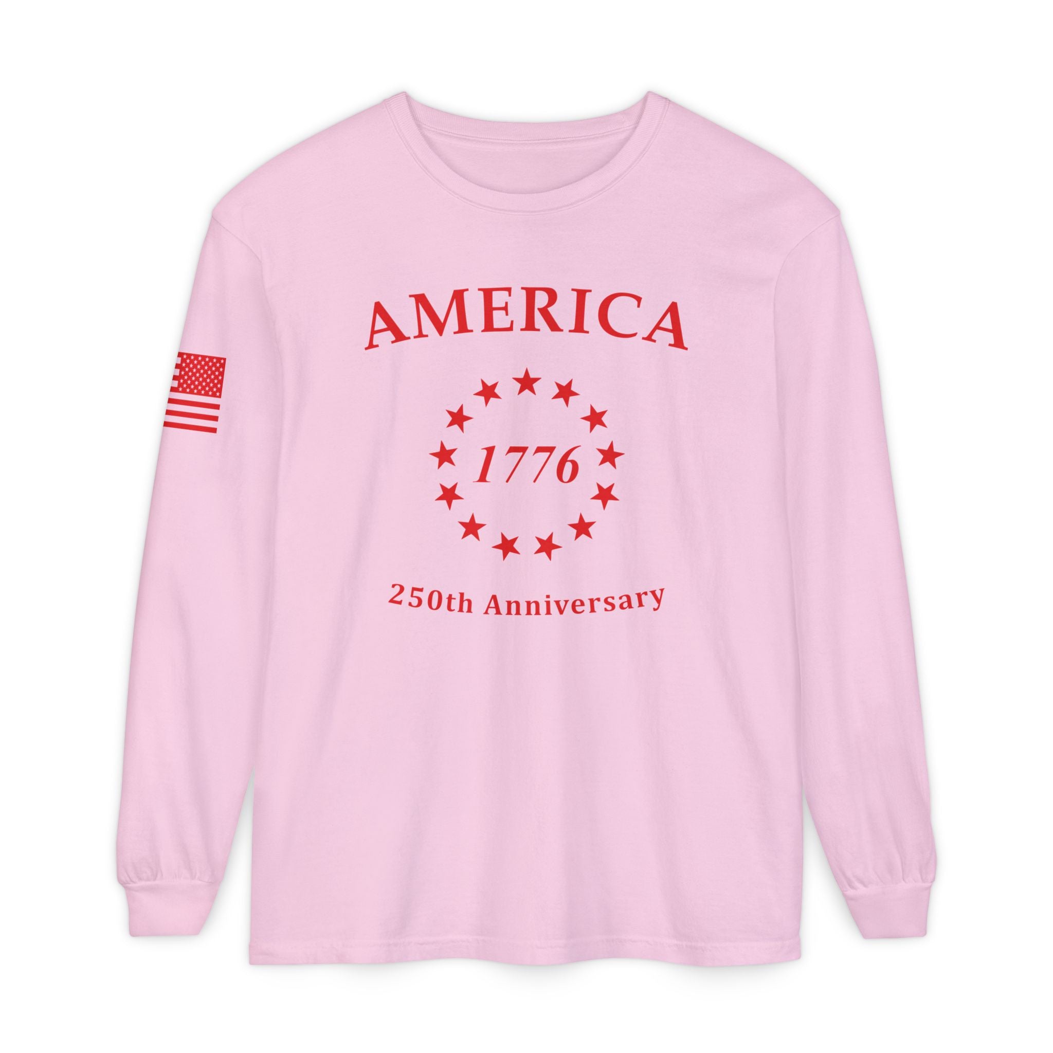 America 13 Colonies 1776 250th Anniversary Unisex Long Sleeve T-Shirt