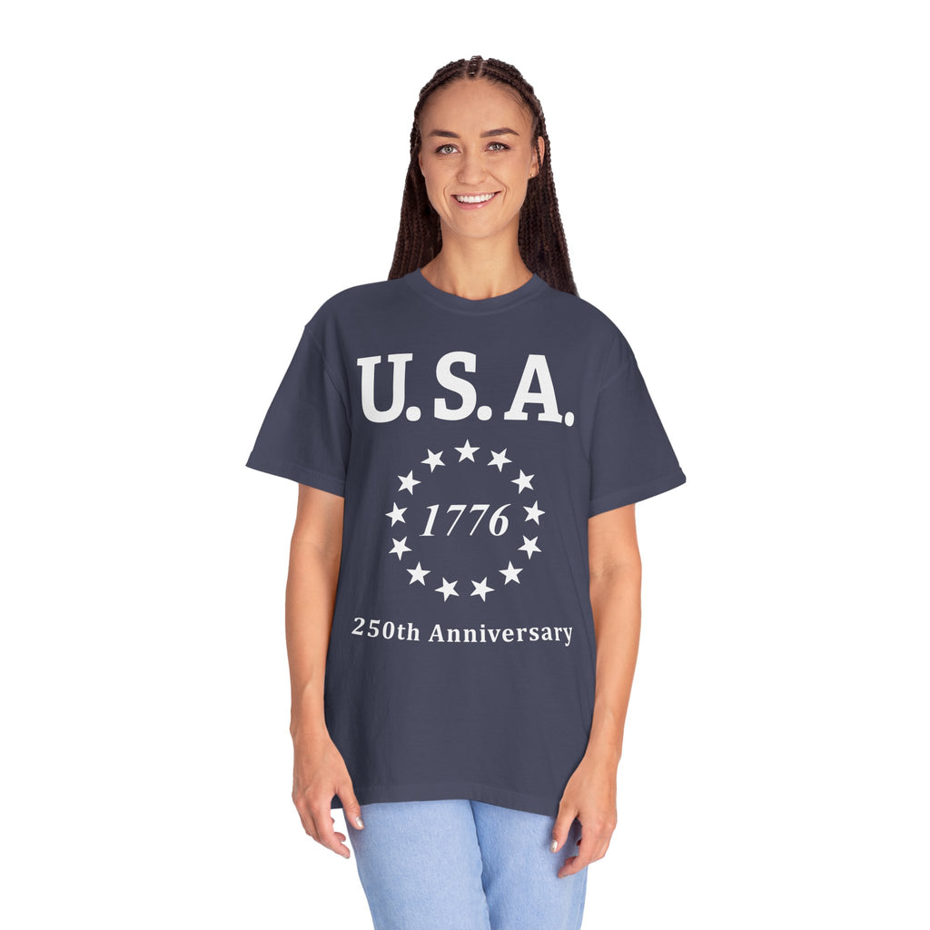 America 13 Colonies 1776 250th Anniversary T-Shirt