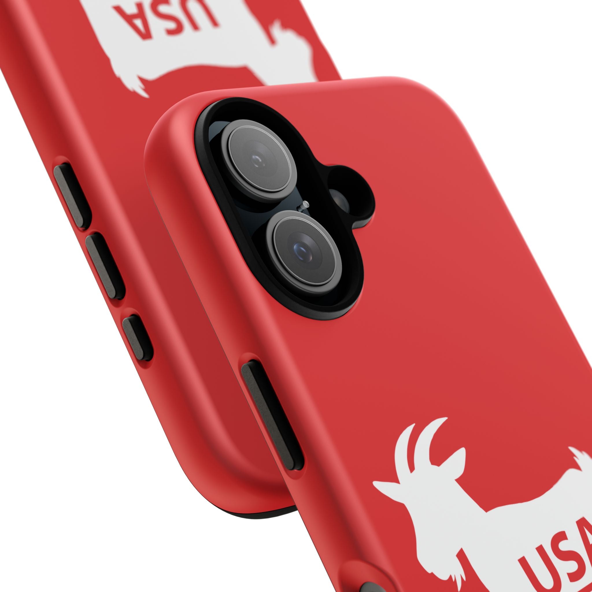 USA GOAT Phone Case — Patriotic 1776 Red Protective Case