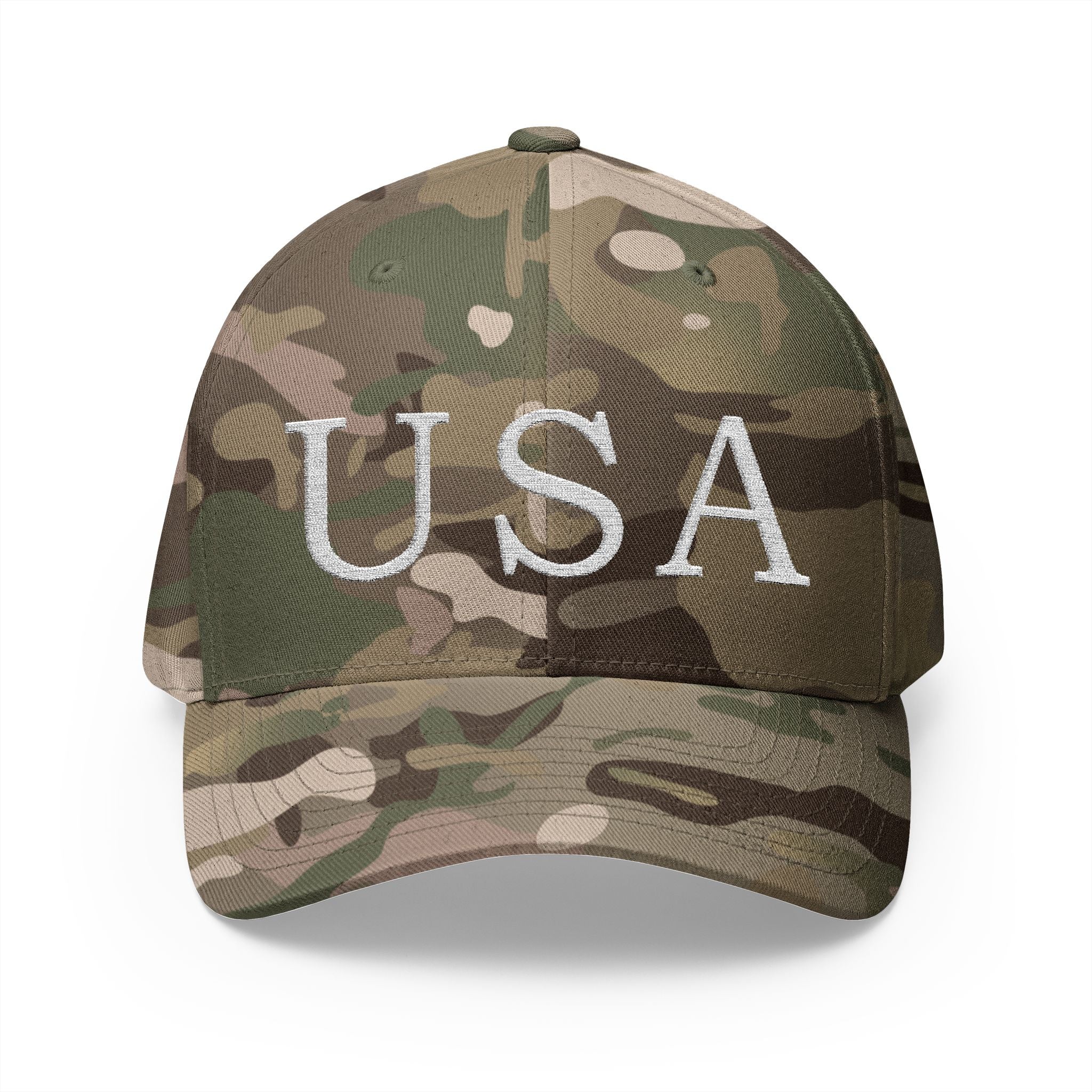 USA Embroidered Cap — Classic Patriotic Baseball Hat