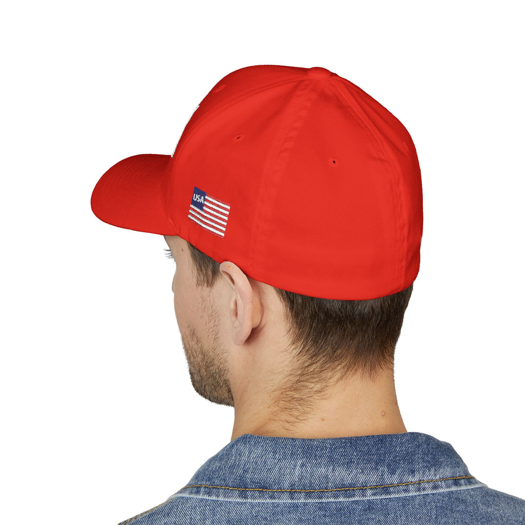 USA Embroidered Cap — Classic Patriotic Baseball Hat