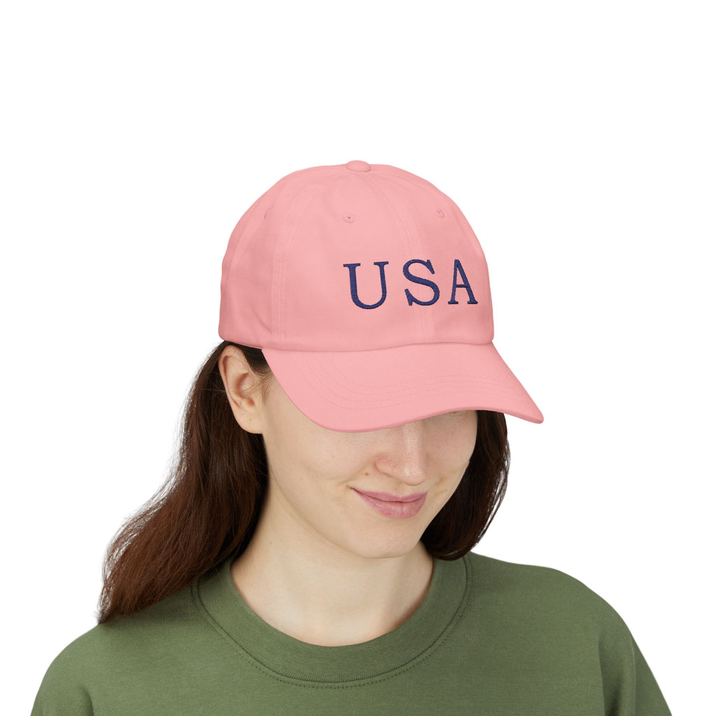 USA Embroidered Dad Cap