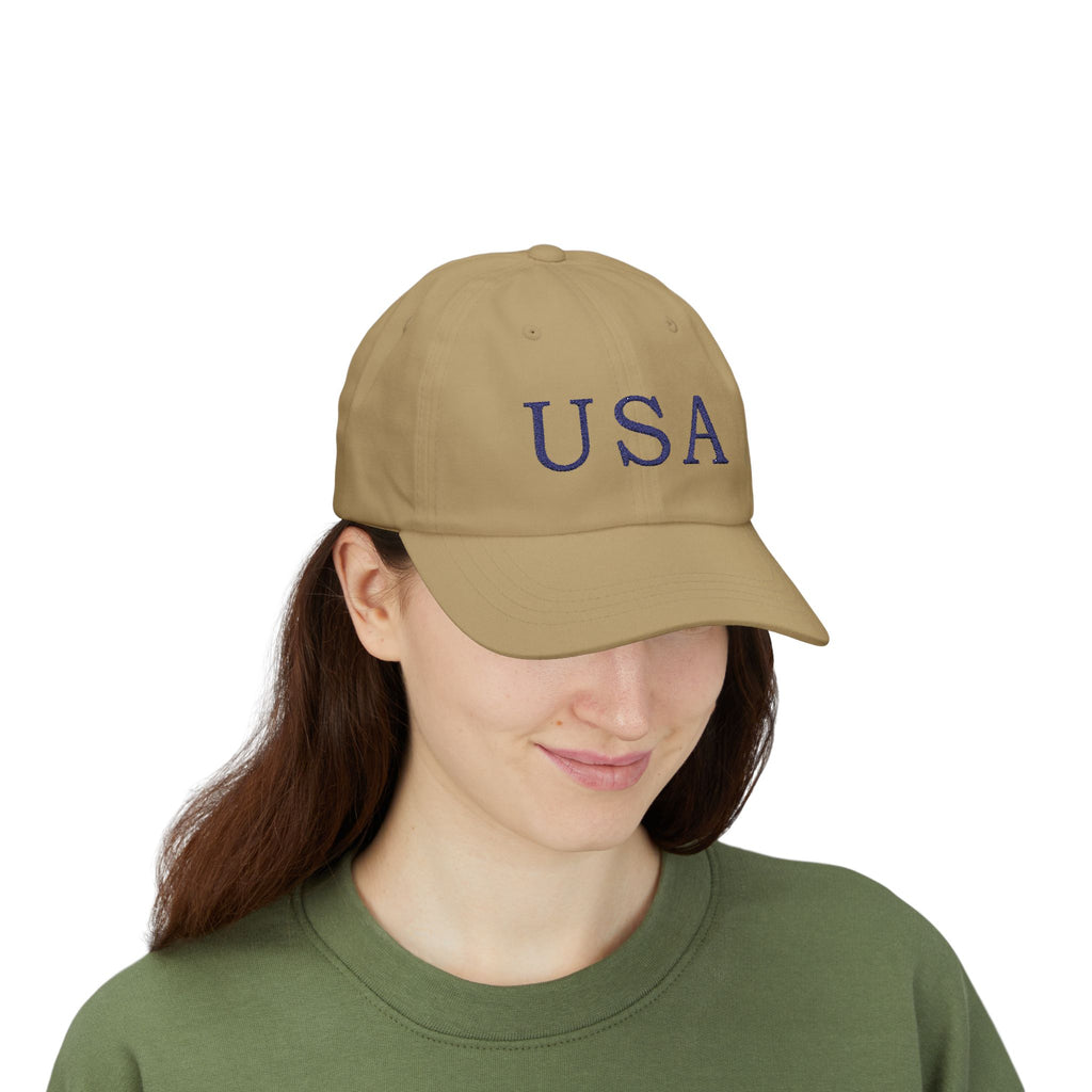 USA Embroidered Dad Cap