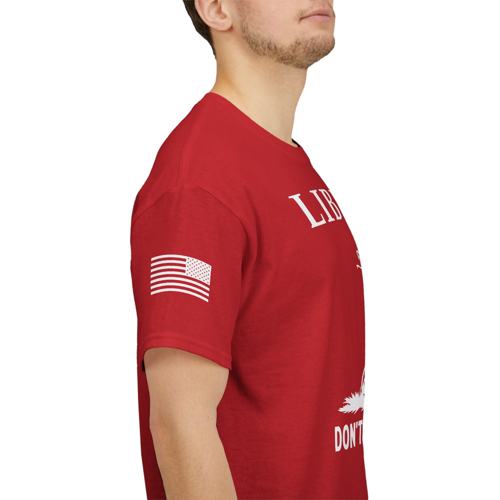 Liberty "Don't Tread on Me" Heavy Tee — Patriotic USA Anniversary T-Shirt