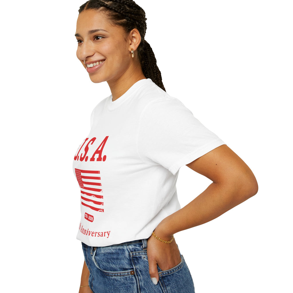 USA 1776 Distressed Flag Unisex T-shirt