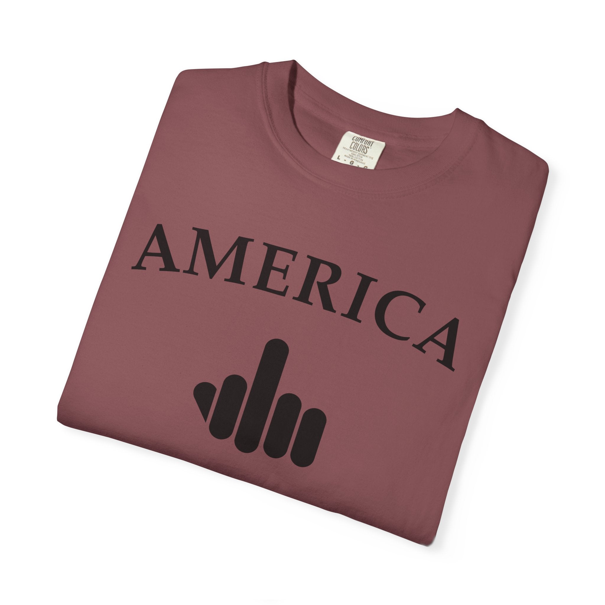 America 1776 Middle Finger Unisex T-shirt
