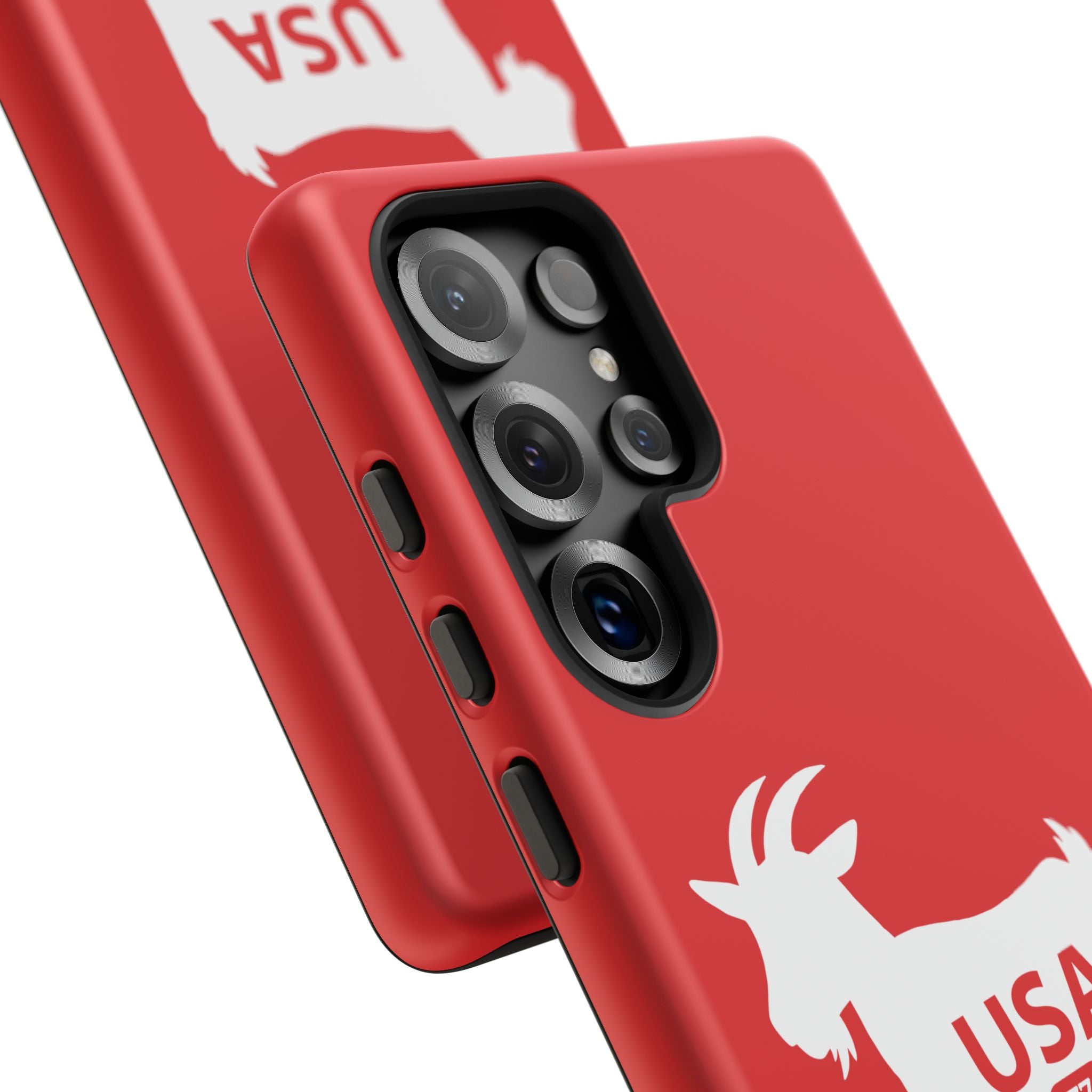 USA GOAT Phone Case — Patriotic 1776 Red Protective Case