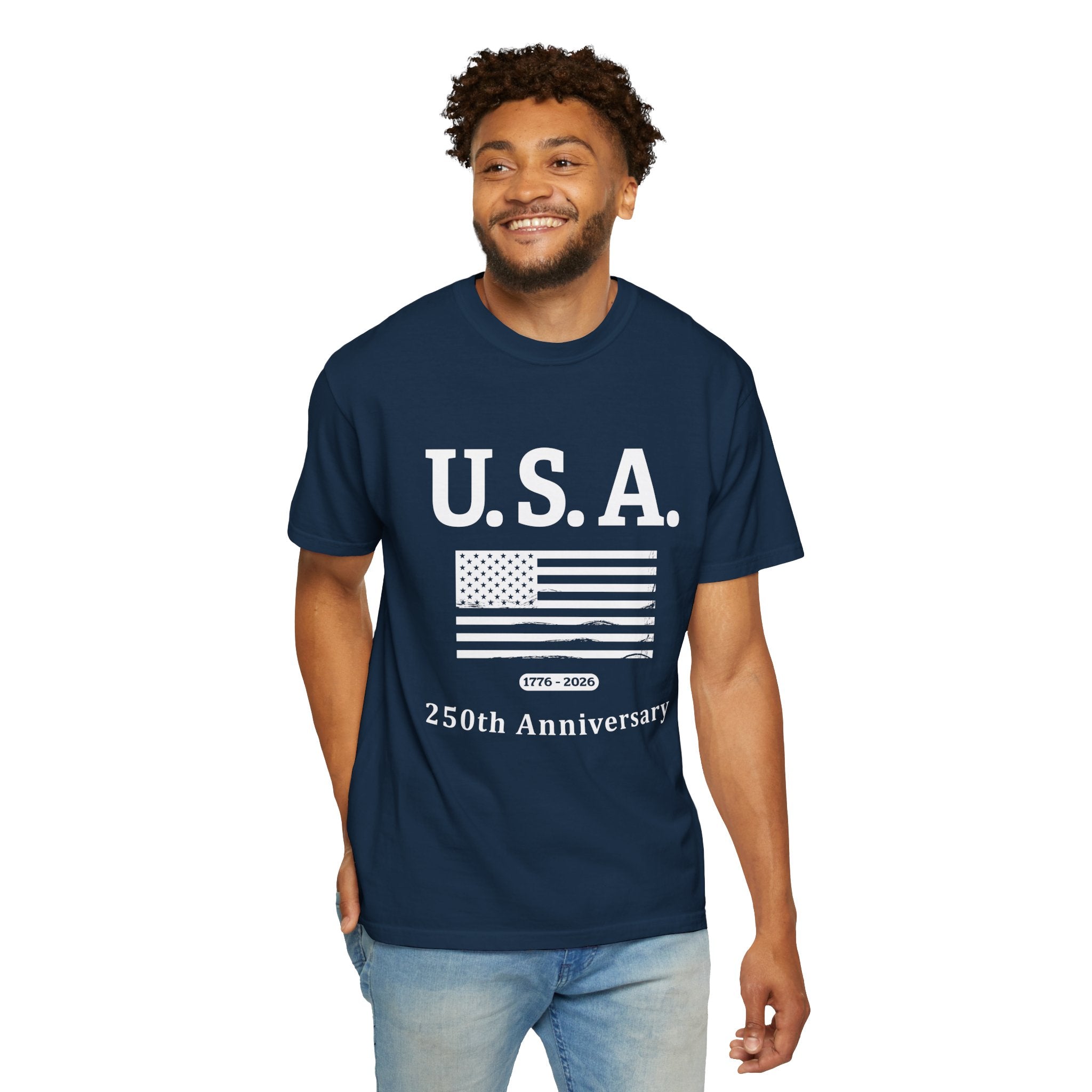 USA 1776 Distressed Flag Unisex T-shirt