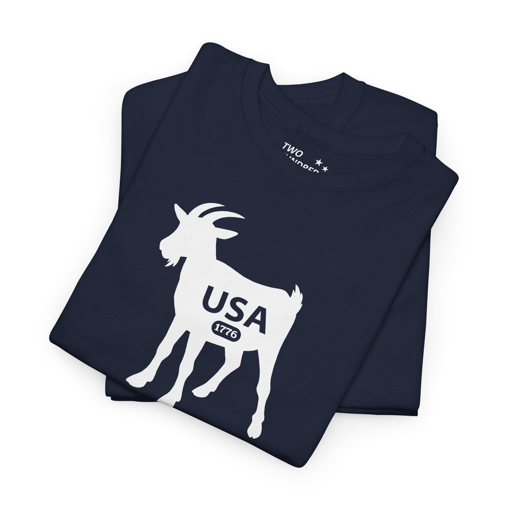 USA Goat T-Shirt — Patriotic Goat Graphic Tee