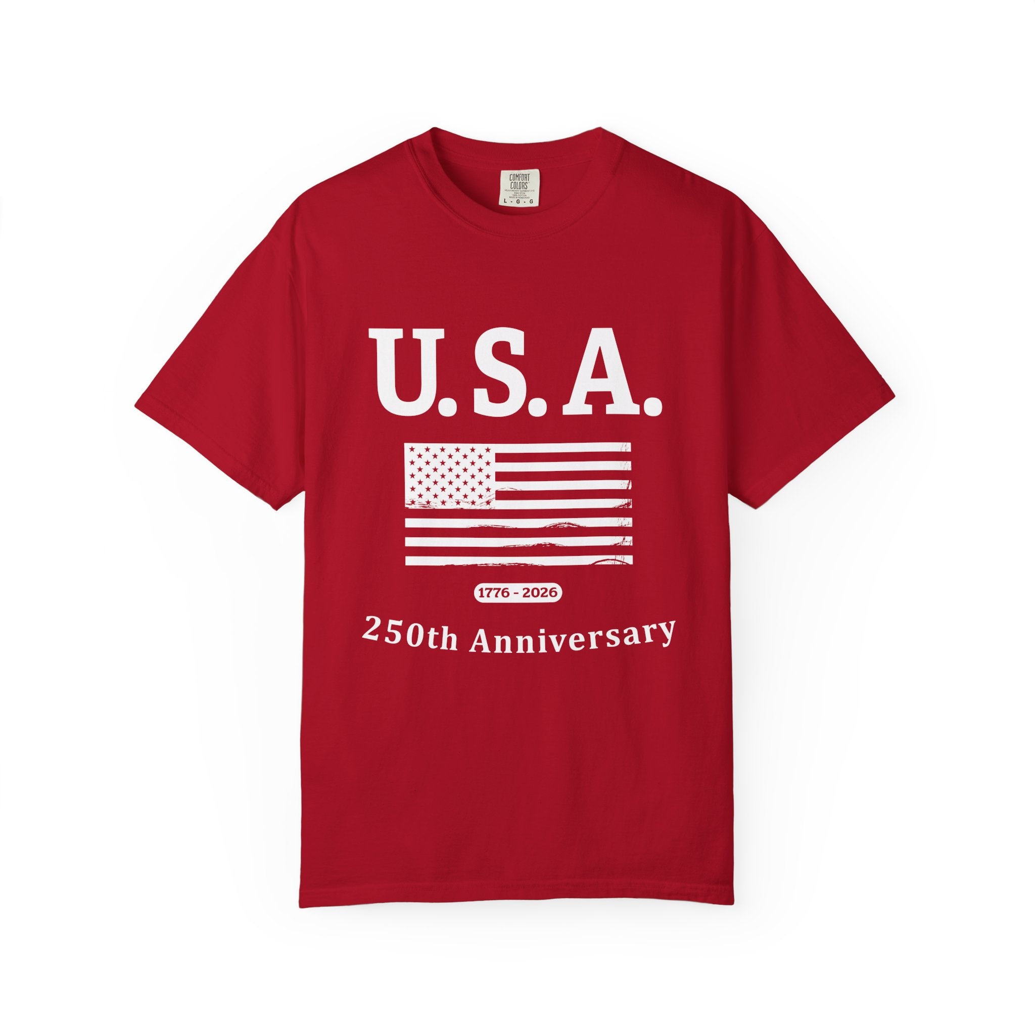 USA 1776 Distressed Flag Unisex T-shirt