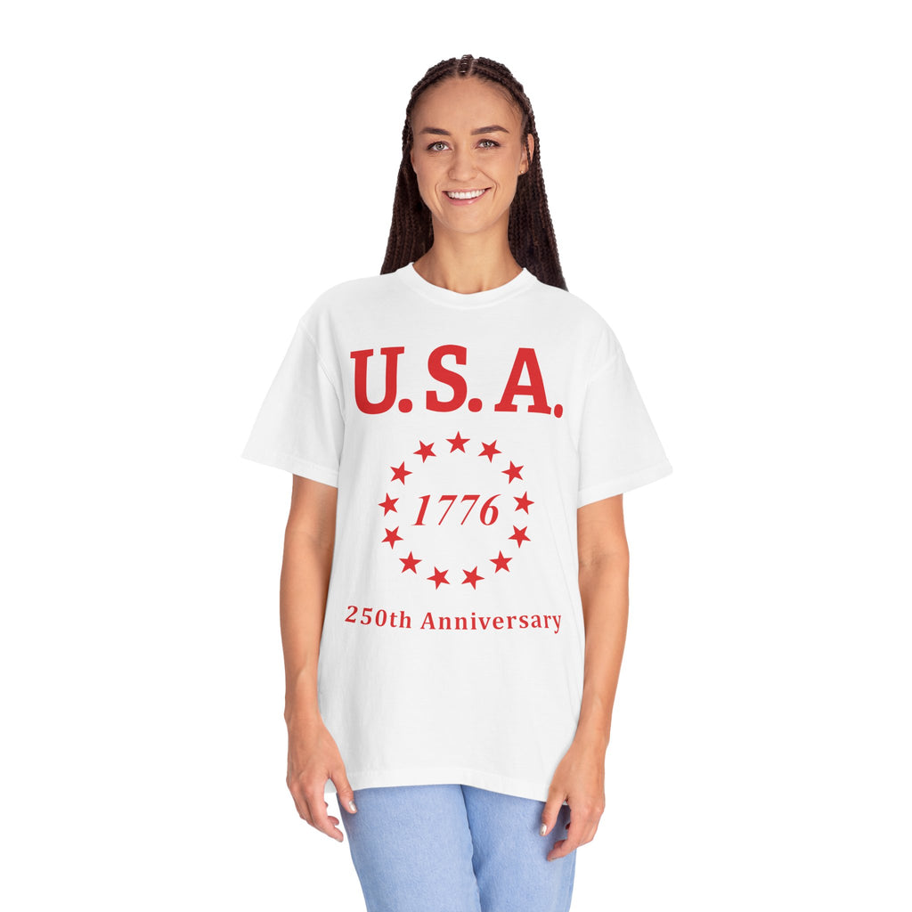 America 13 Colonies 1776 250th Anniversary T-Shirt
