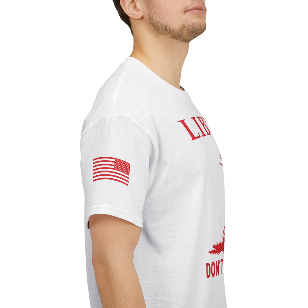 Liberty "Don't Tread on Me" Heavy Tee — Patriotic USA Anniversary T-Shirt
