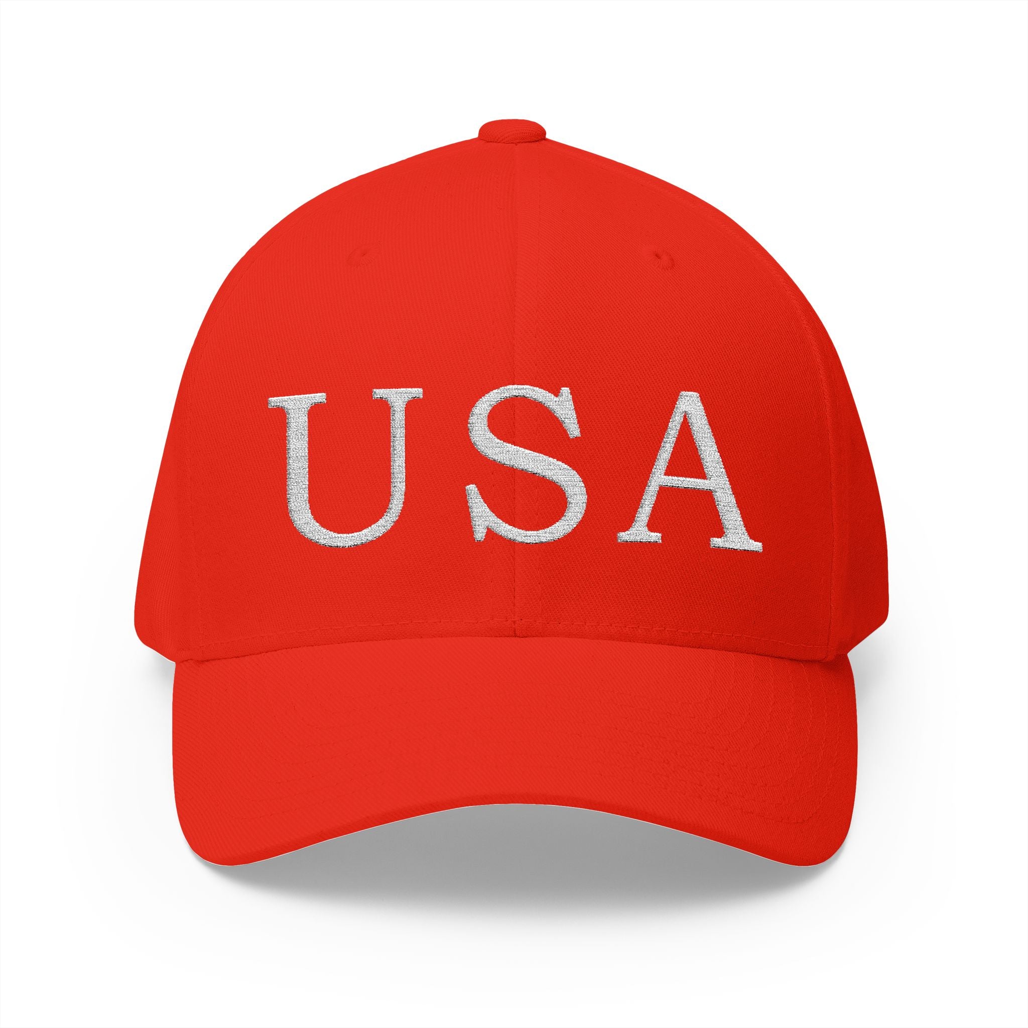 USA Embroidered Cap — Classic Patriotic Baseball Hat
