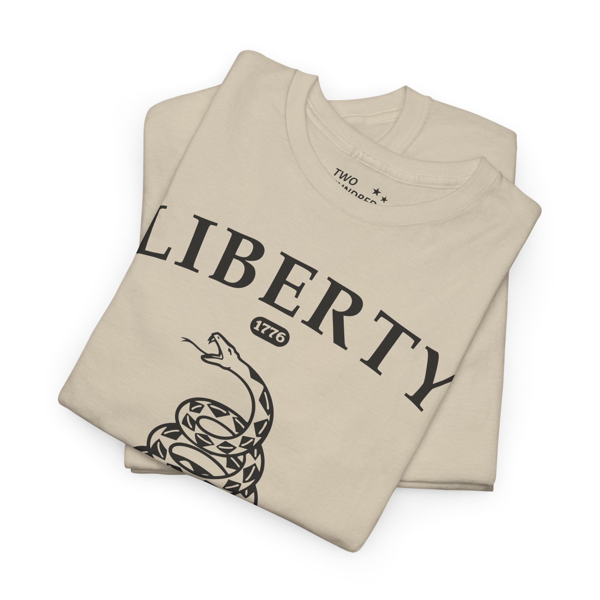 Liberty "Don't Tread on Me" Heavy Tee — Patriotic USA Anniversary T-Shirt