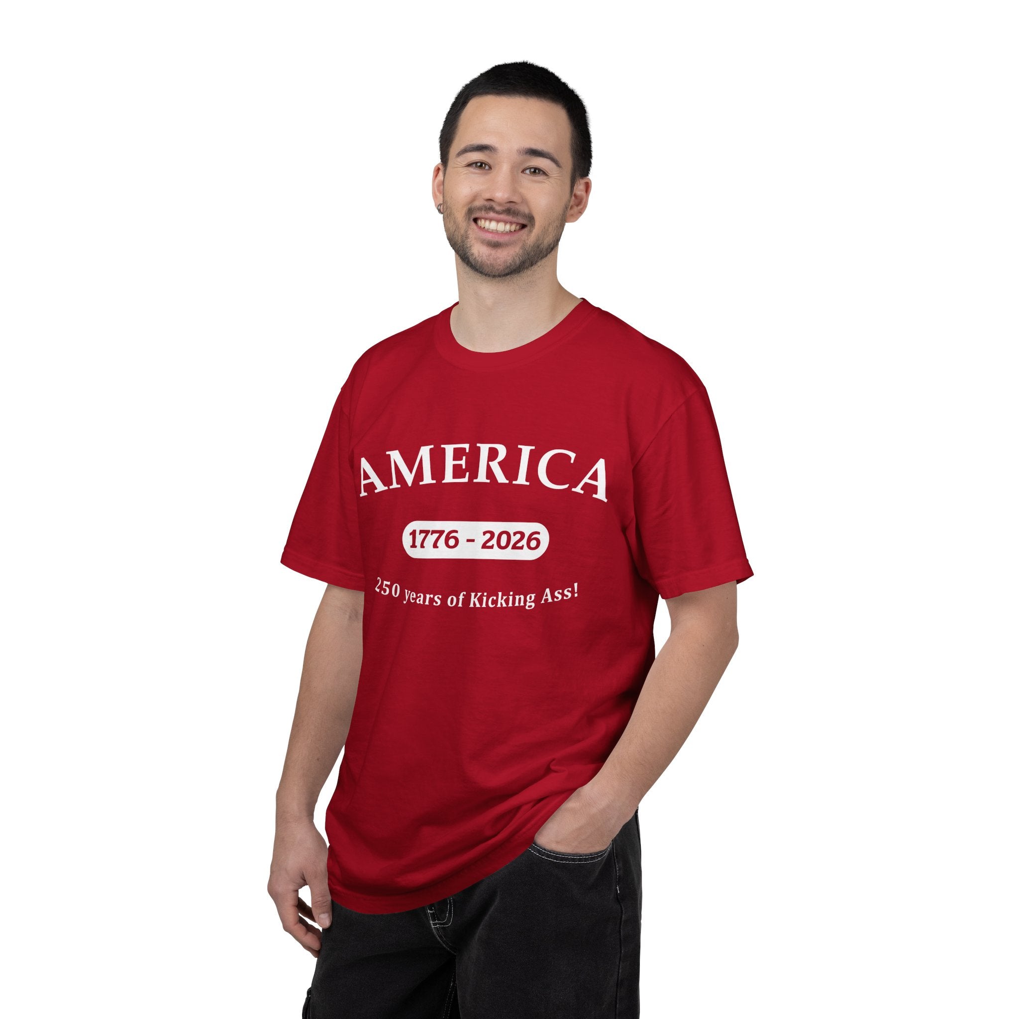 1776 America Kicking Ass Unisex T-shirt