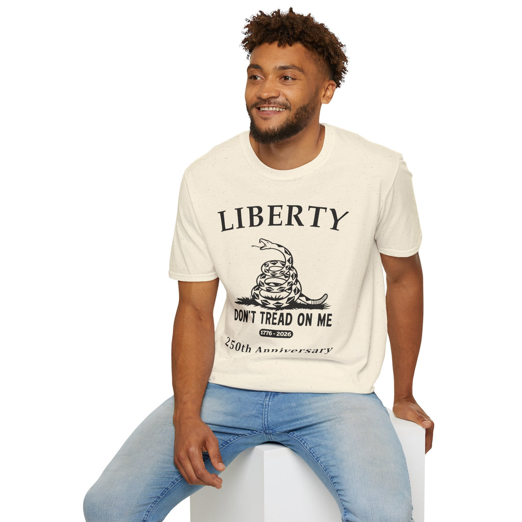 Liberty "Don't Tread On Me" Soft T‑Shirt — 250th Anniversary Patriotic Tee
